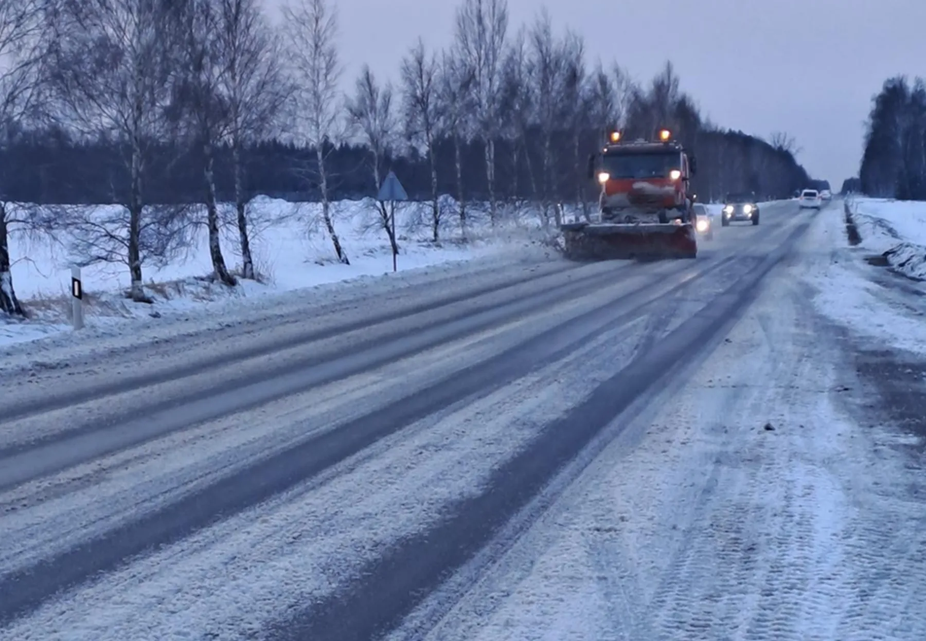 Kelių priežiūra, sniegas