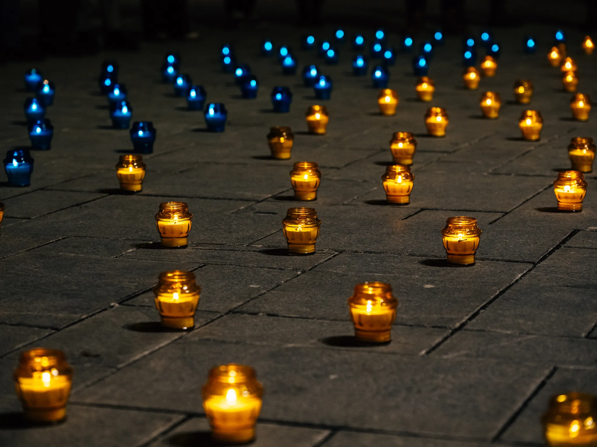 Kaune pagerbti žuvusieji Ukrainos laisvės gynėjai / M. Gineikos nuotr.