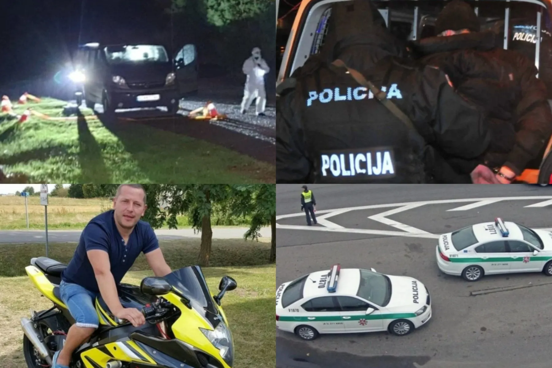 G. Vilčinskas, policija / lrytas.lt koliažas