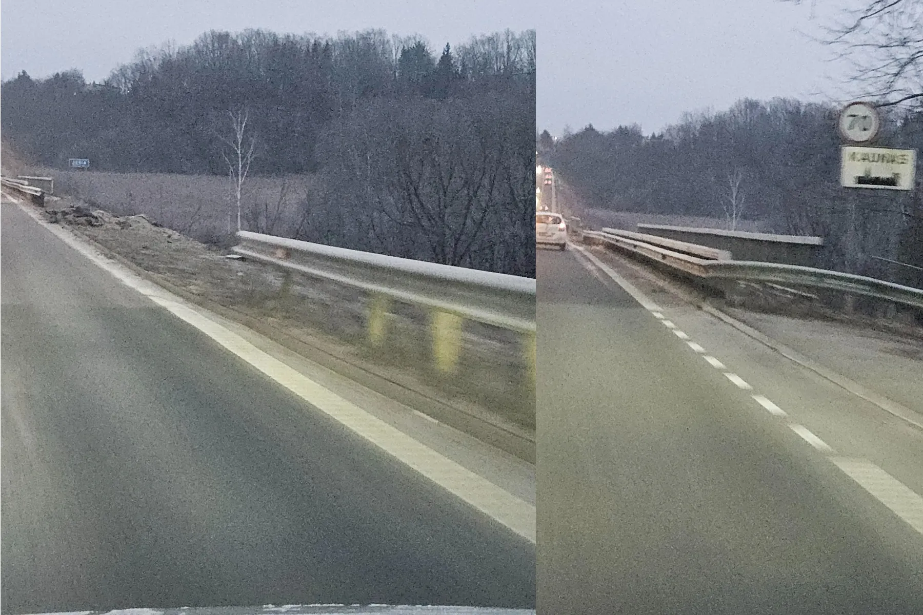 Marijampolės plentas / Skaitytojo nuotr.