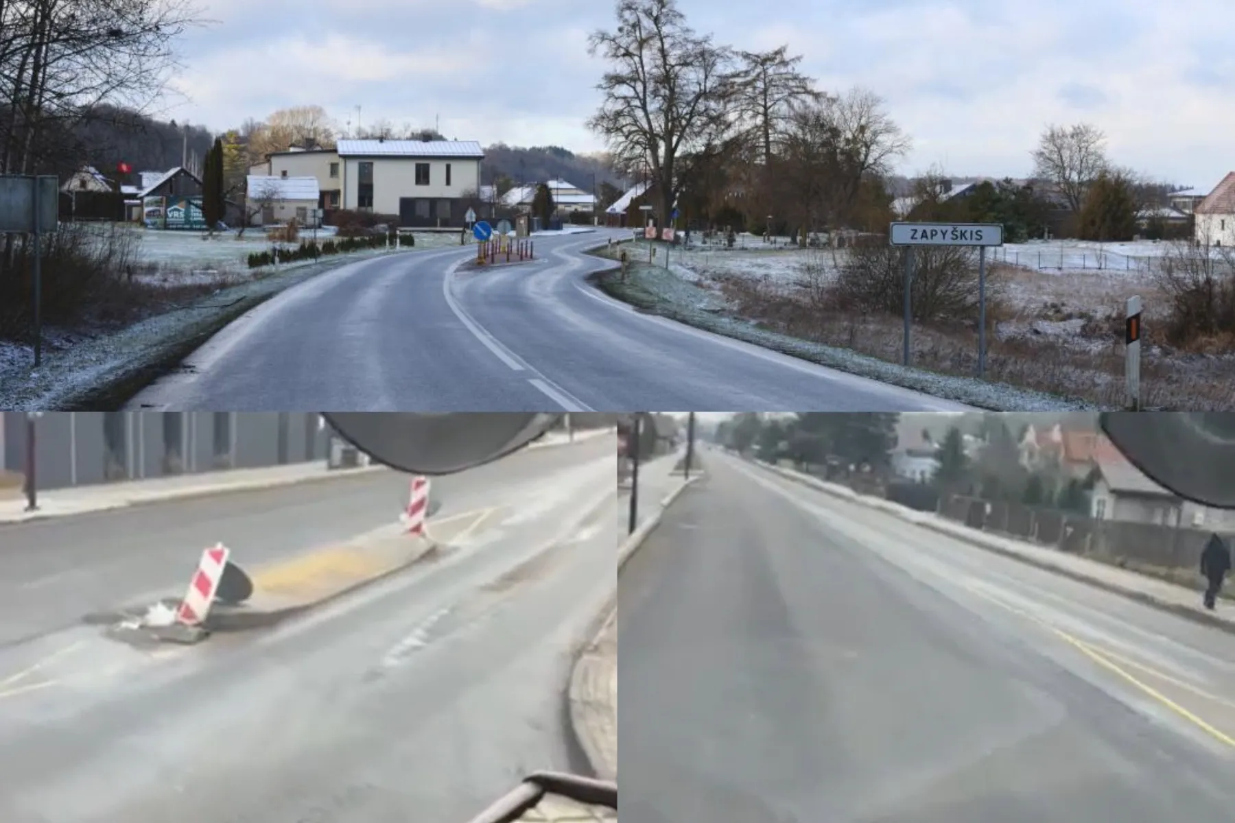 Vytauto gatvė Zapyškyje / KRS ir Stop kadro nuotr.