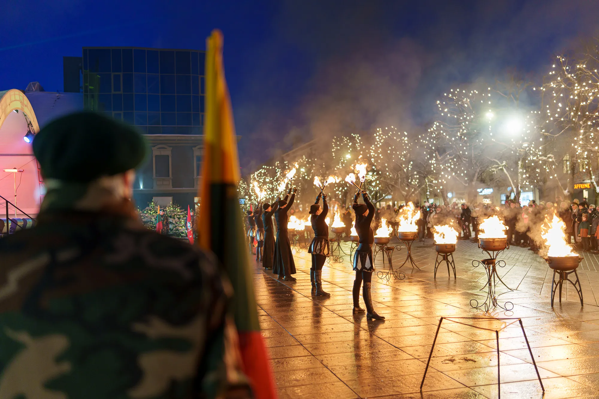 Sausio 13-osios paminėjimas / R. Tenio nuotr.