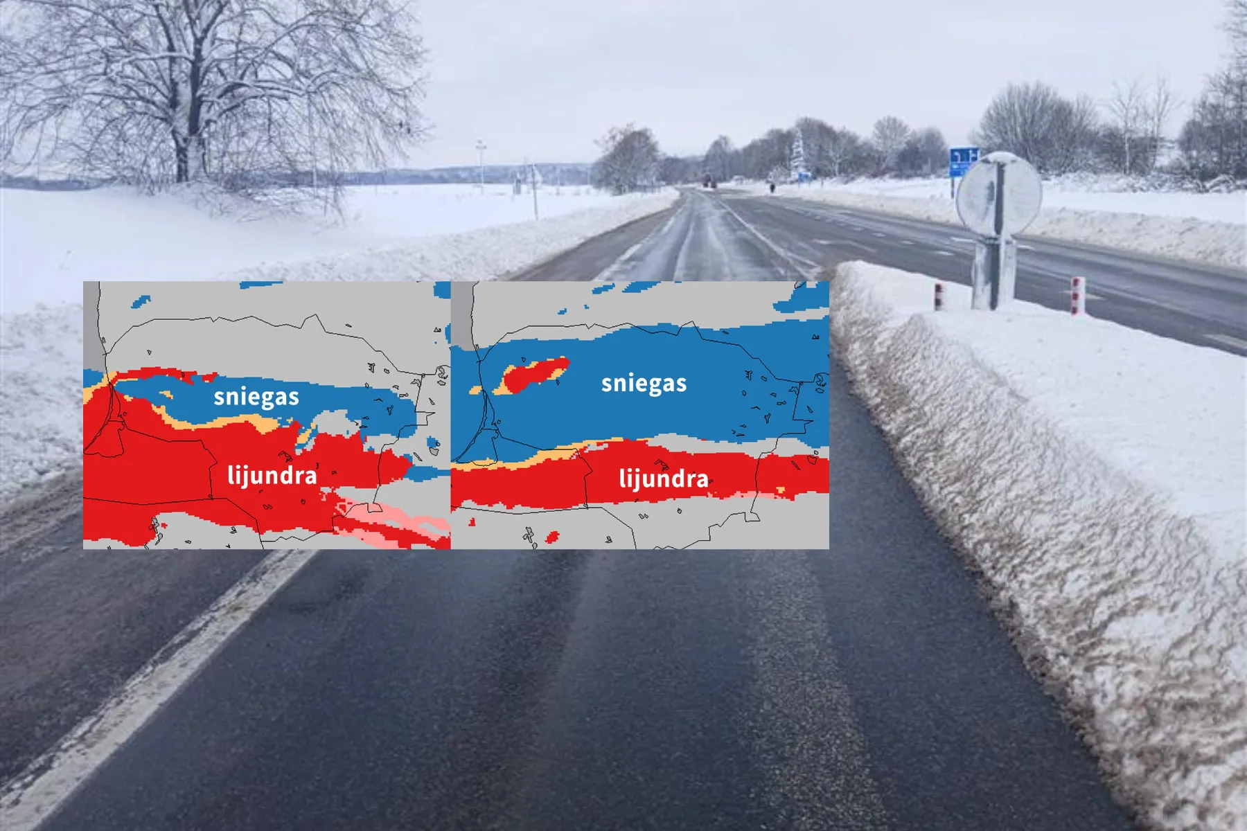 Asociatyvi / meteo.lt / AB Kelių priežiūra nuotr.
