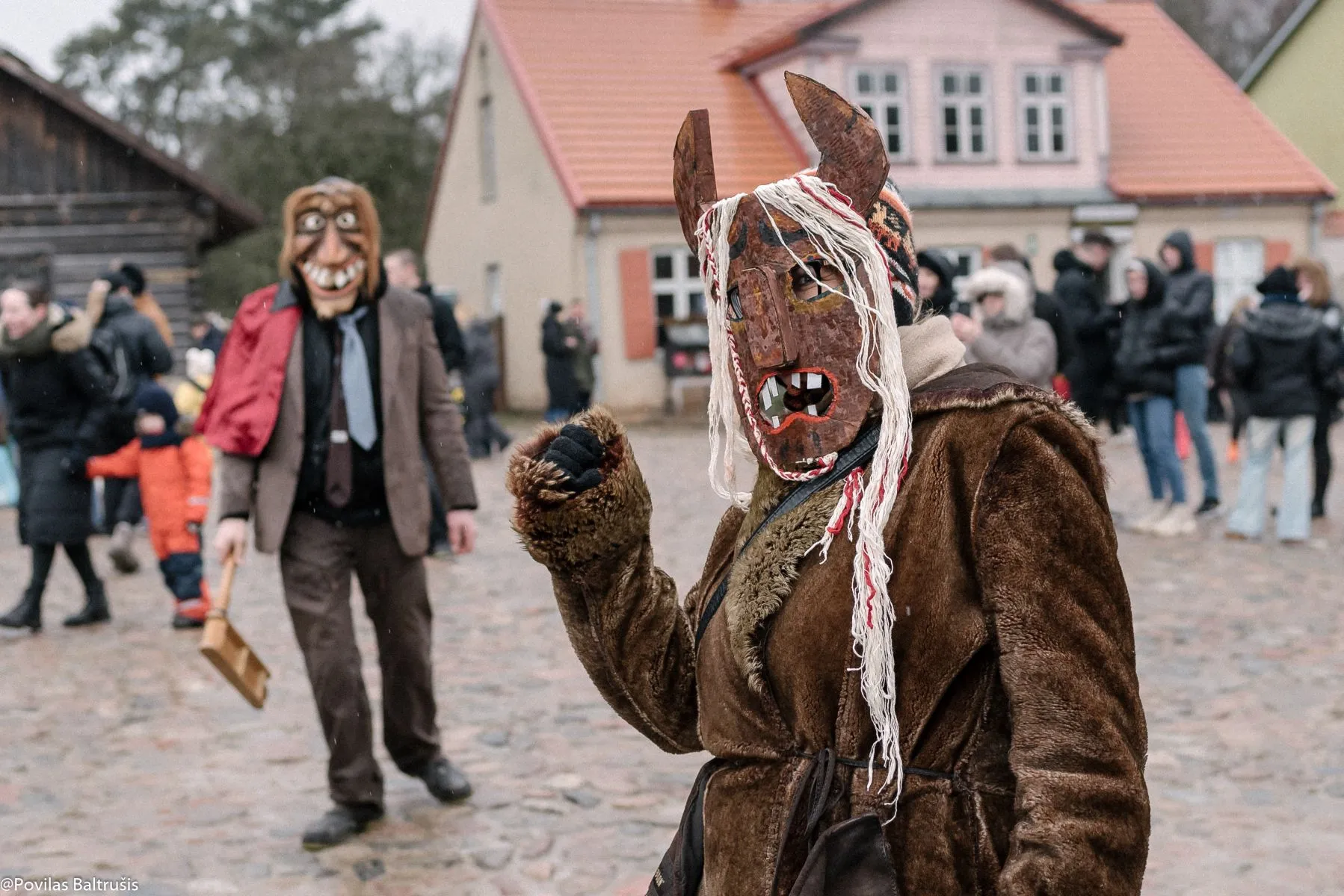Užgavėnės Lietuvos etnografijos muziejuje / P. Baltrušio nuotr.