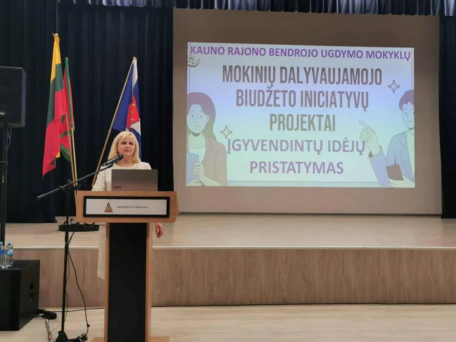 Kauno rajono mokyklos dalijosi dalyvaujamojo biudžeto sėkmėmis / KRS nuotr.