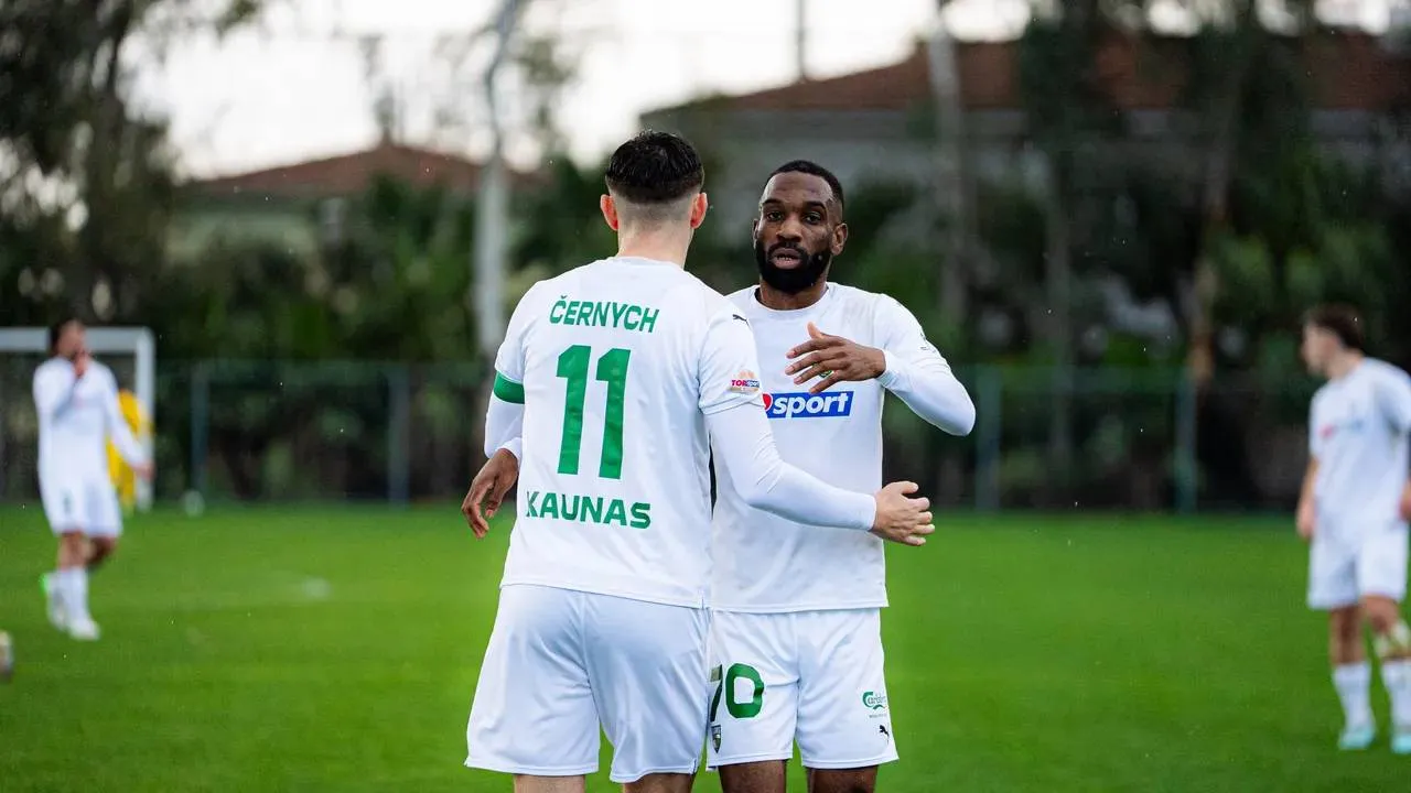 Stovyklą Turkijoje FK „Kauno Žalgiris“ užbaigė pergalingai / Žalgiris.lt nuotr.