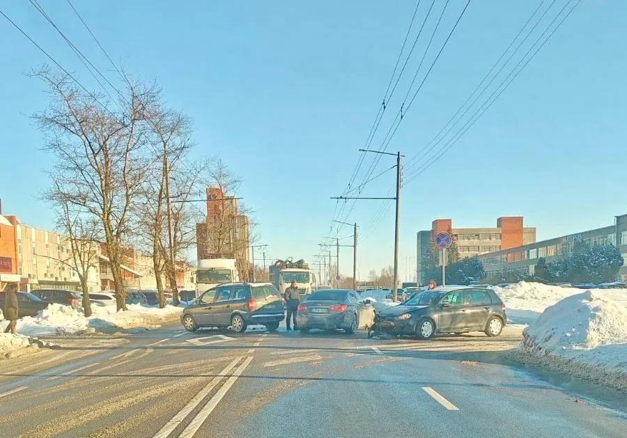 Avarija Draugystės gatvėje / Skaitytojo nuotr.