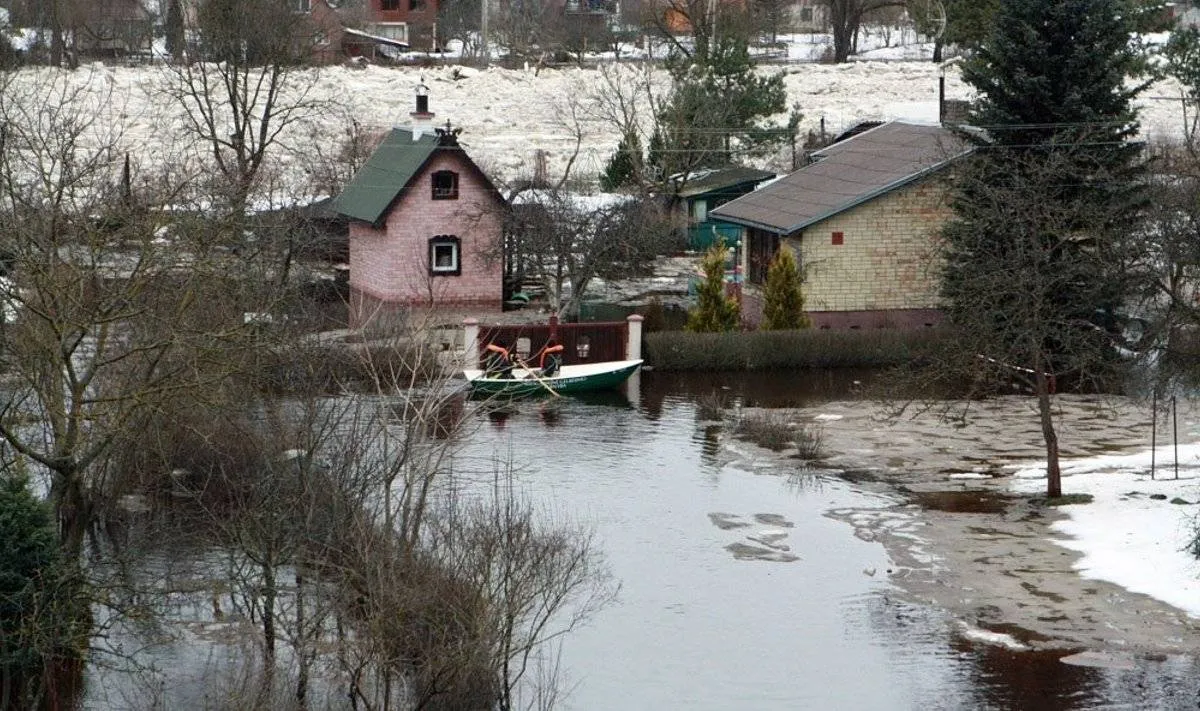 Potvynis Kauno r. / P. Garkausko / Delfi nuotr.