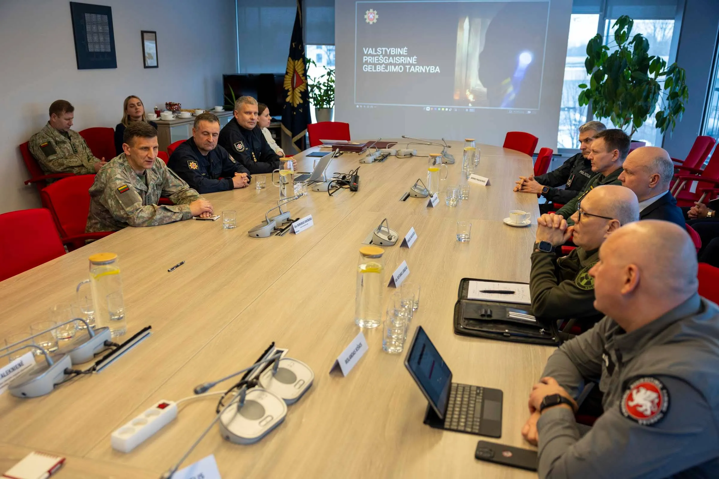 Bendradarbiavimo priemonių planų pasirašymas