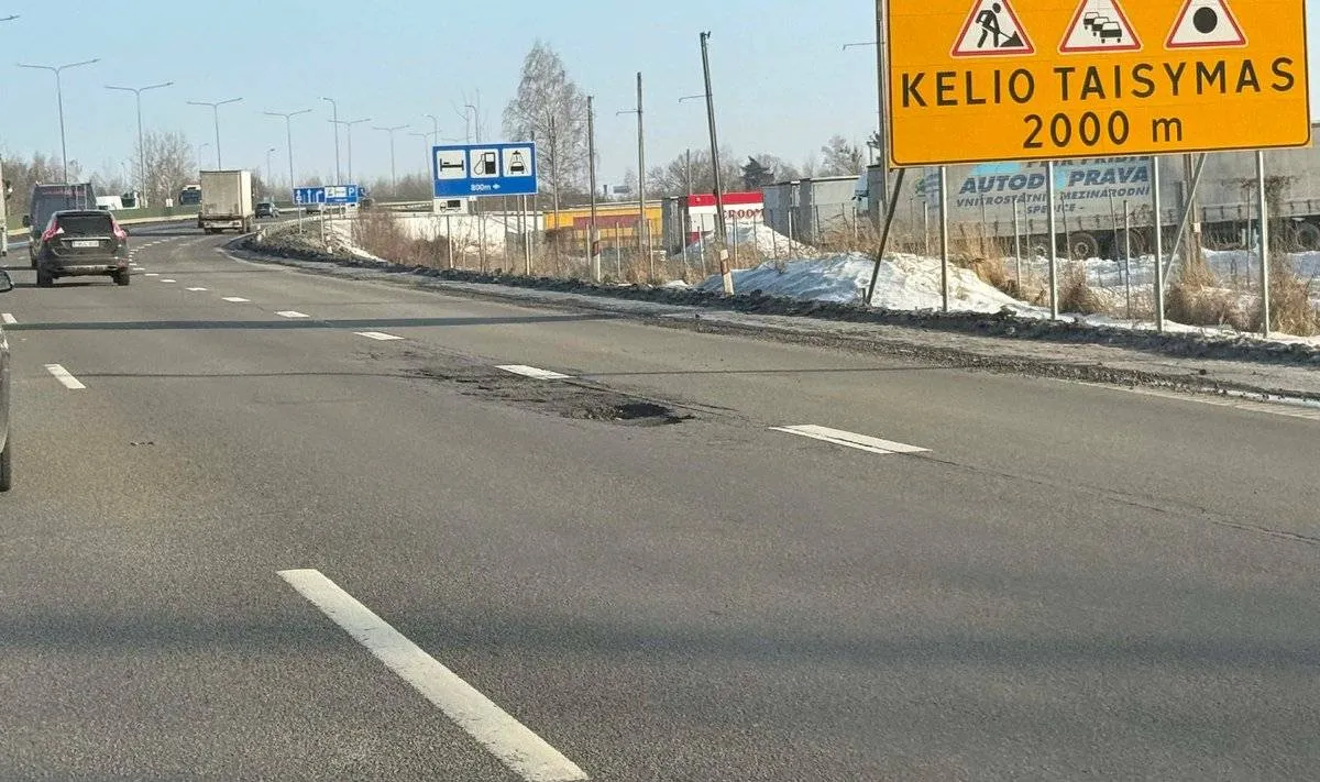 Duobės A1 magistralėje
