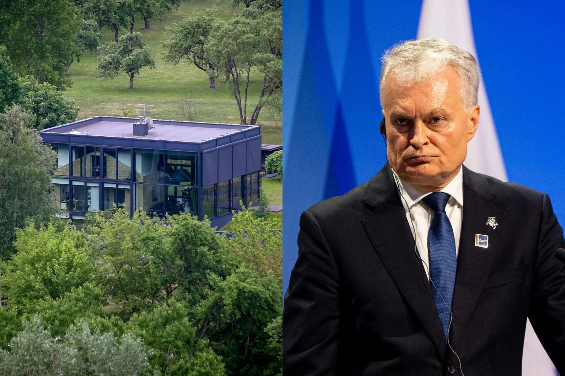 Gitanas Nausėda, namas