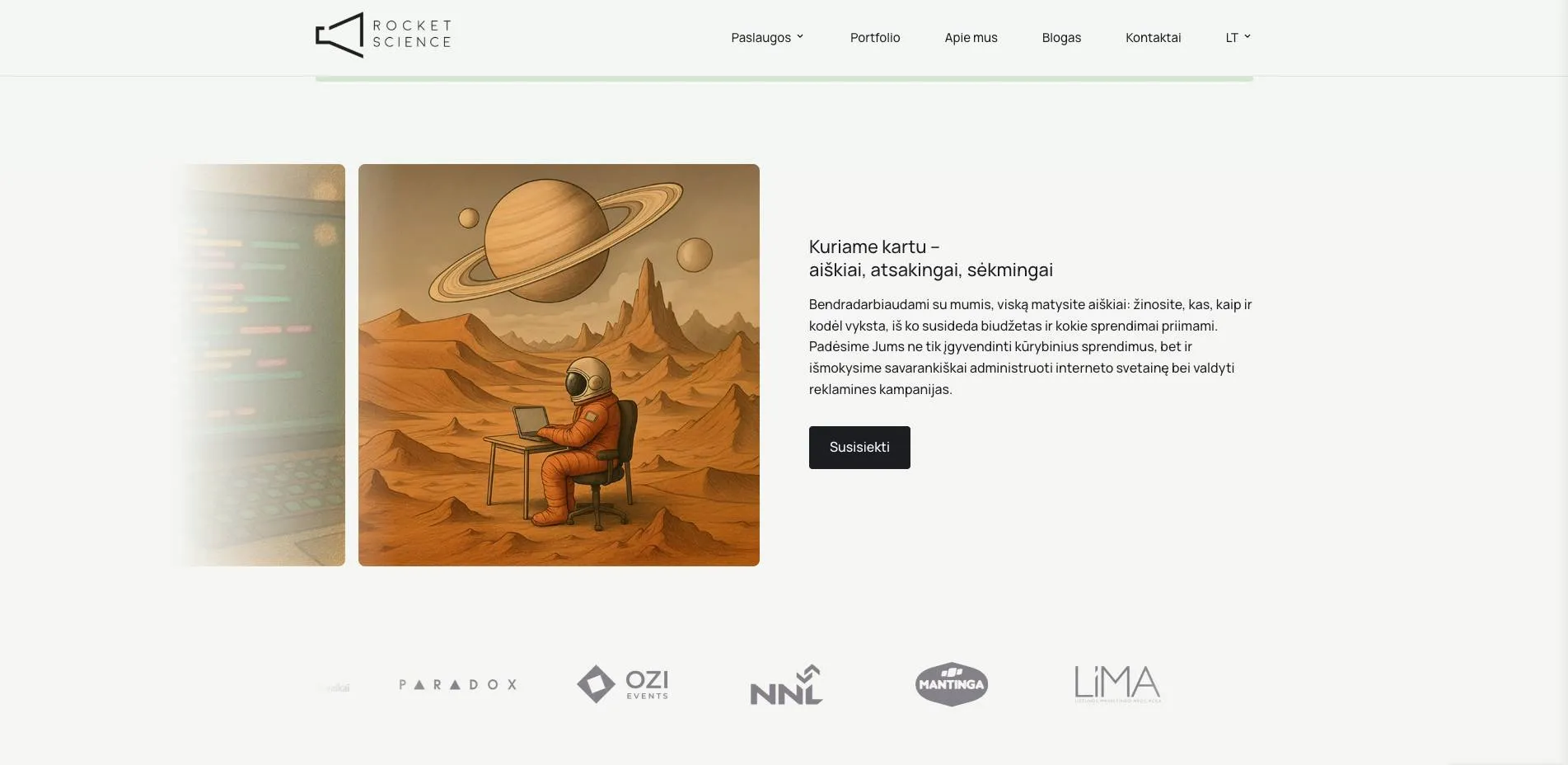 „Rocket science Baltics“ tinklalapis / Organizatorių nuotr.