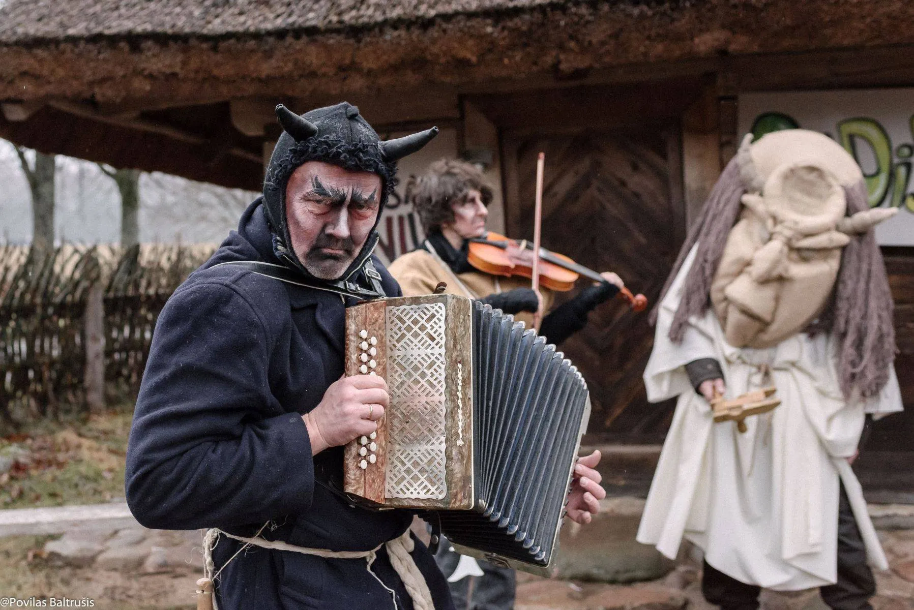 Užgavėnės Rumšiškėse / P. Baltrušio nuotr.