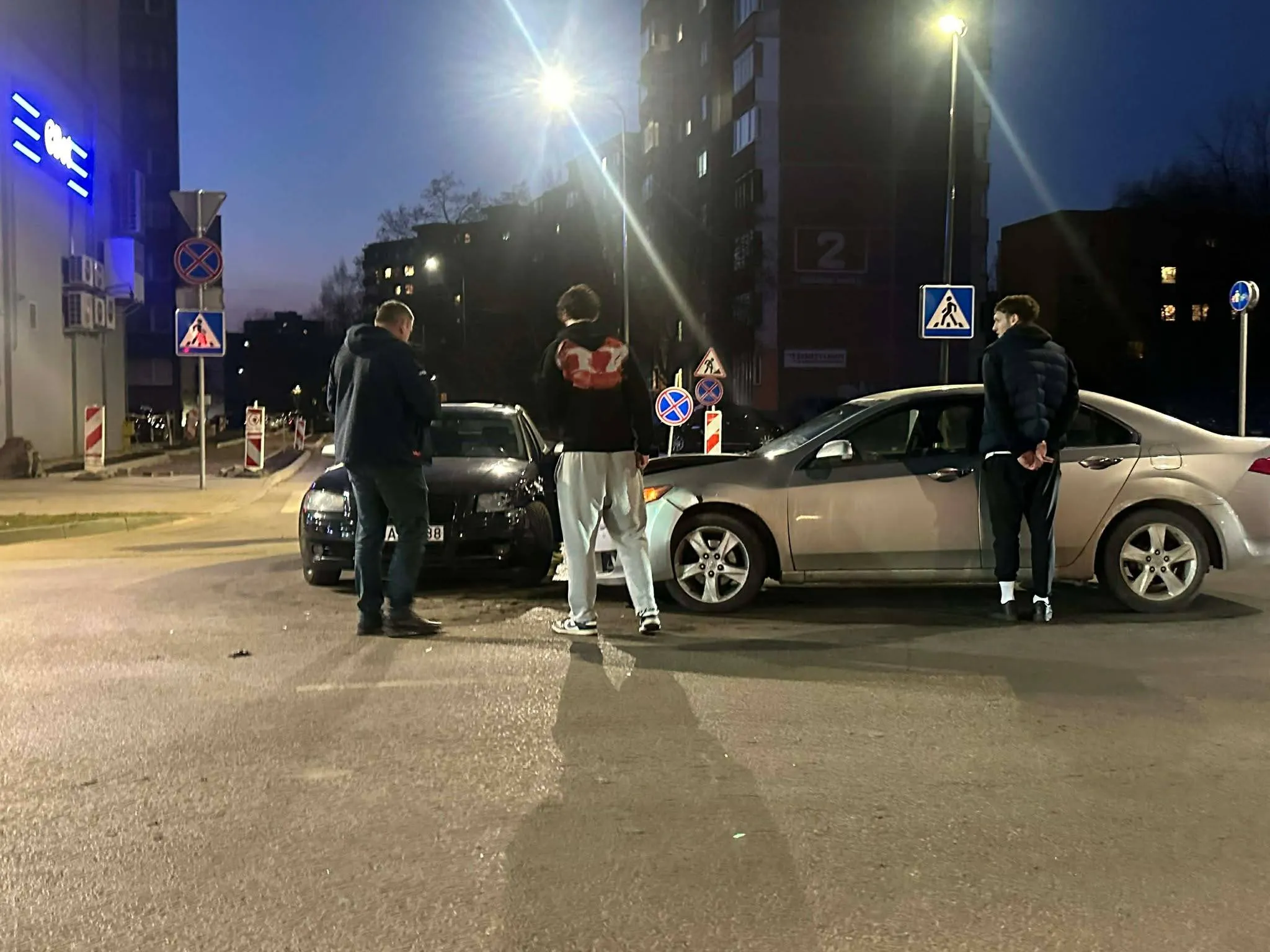 Avarija Kaune / Skaitytojų nuotr.