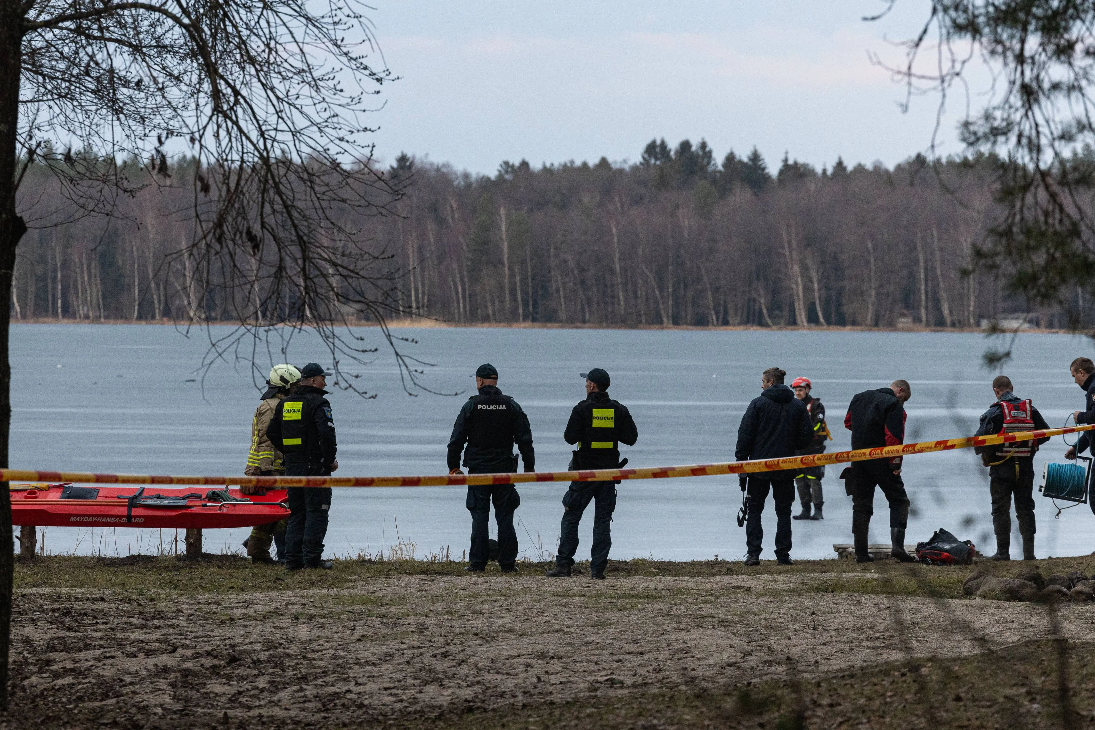 Drono paieškos / BNS nuotr.
