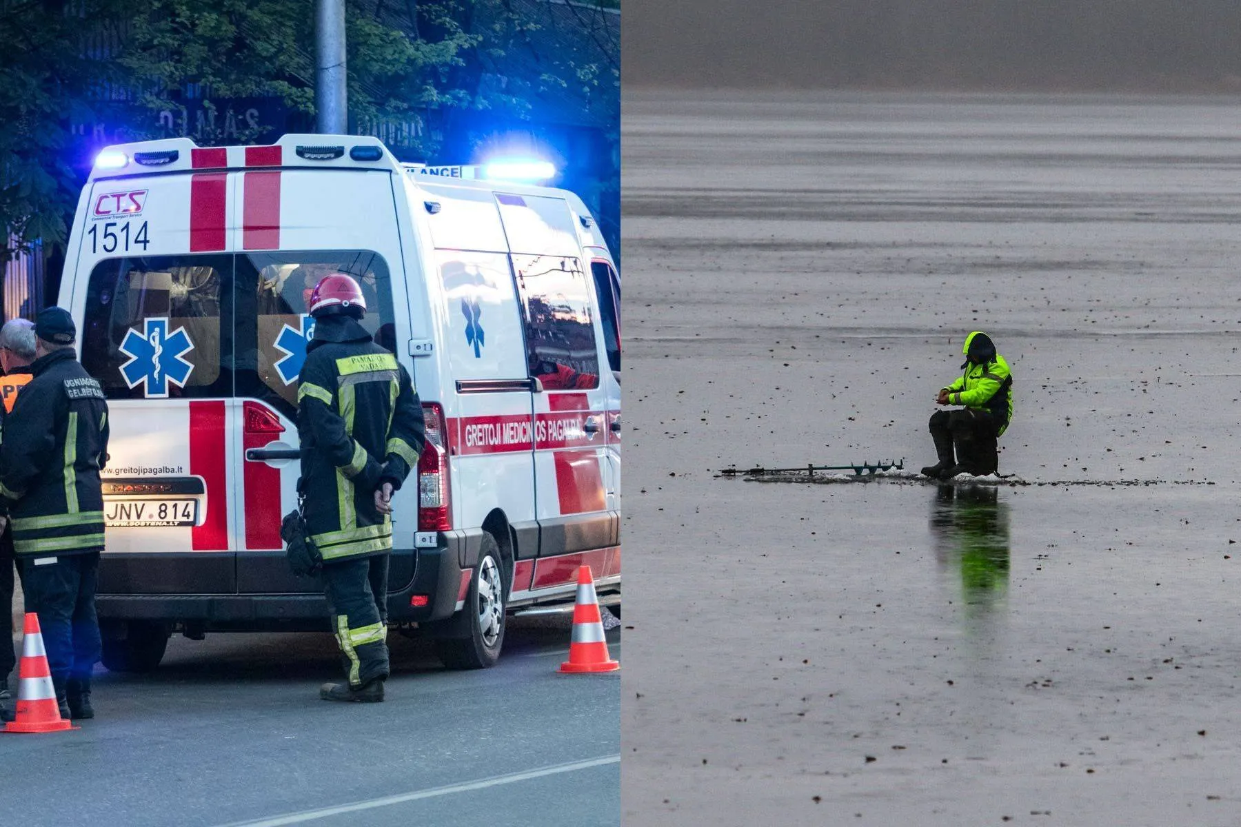 Greitoji pagalba, žvejys