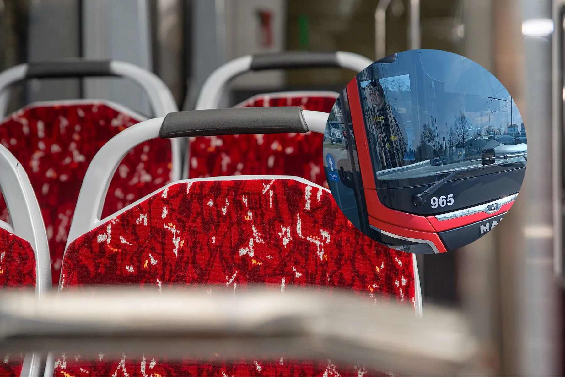 Incidentas autobuse / Skaitytojo ir R. Tenio nuotr.