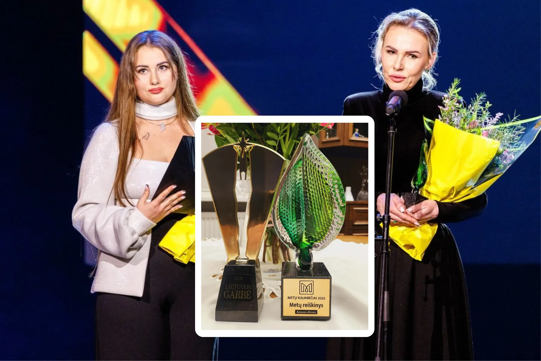 Kaunietės Gabija ir Aistė / BNS ir asm. albumo nuotr.