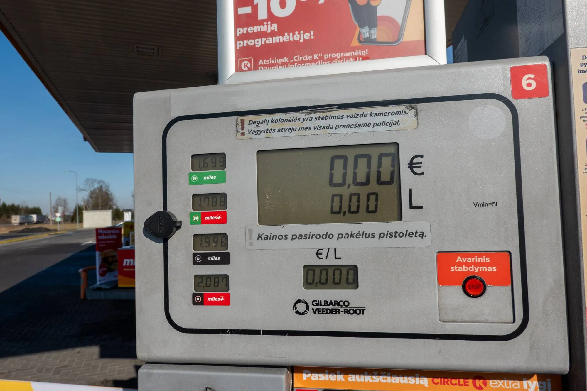 Rekordinės kuro kainos Kauno degalinėse / Kas vyksta Kaune nuotr.