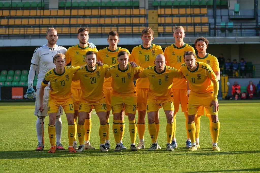 Lietuvos futbolo rinktinė / LFF nuotr.