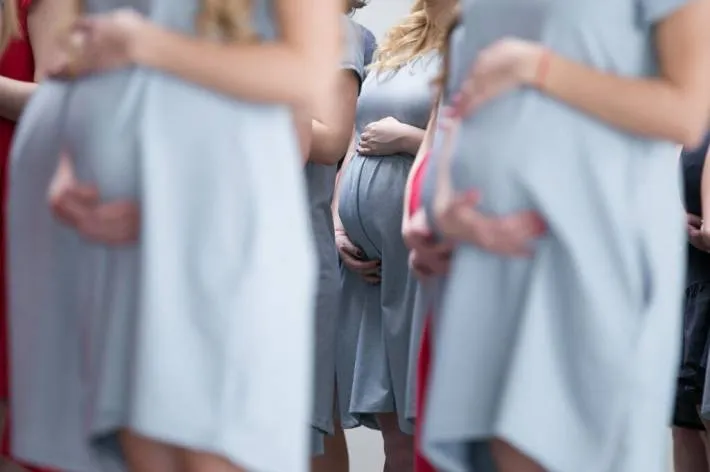 Nėštumas / Nėščiosios / Apvaisinimas / Asociatyvi / Ž. Gedvilos / BNS nuotr.