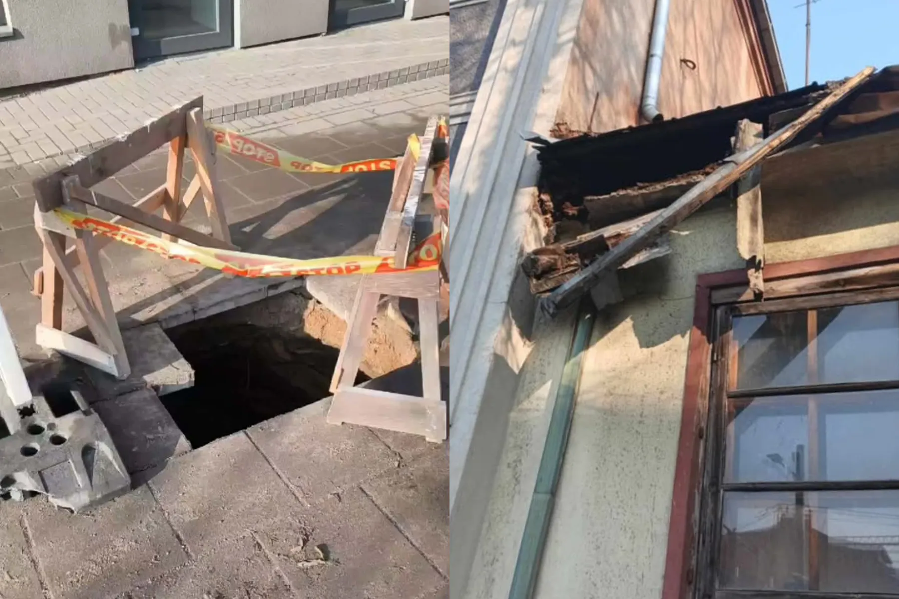 Pavojingos vietos mieste / Skaitytojų nuotr.