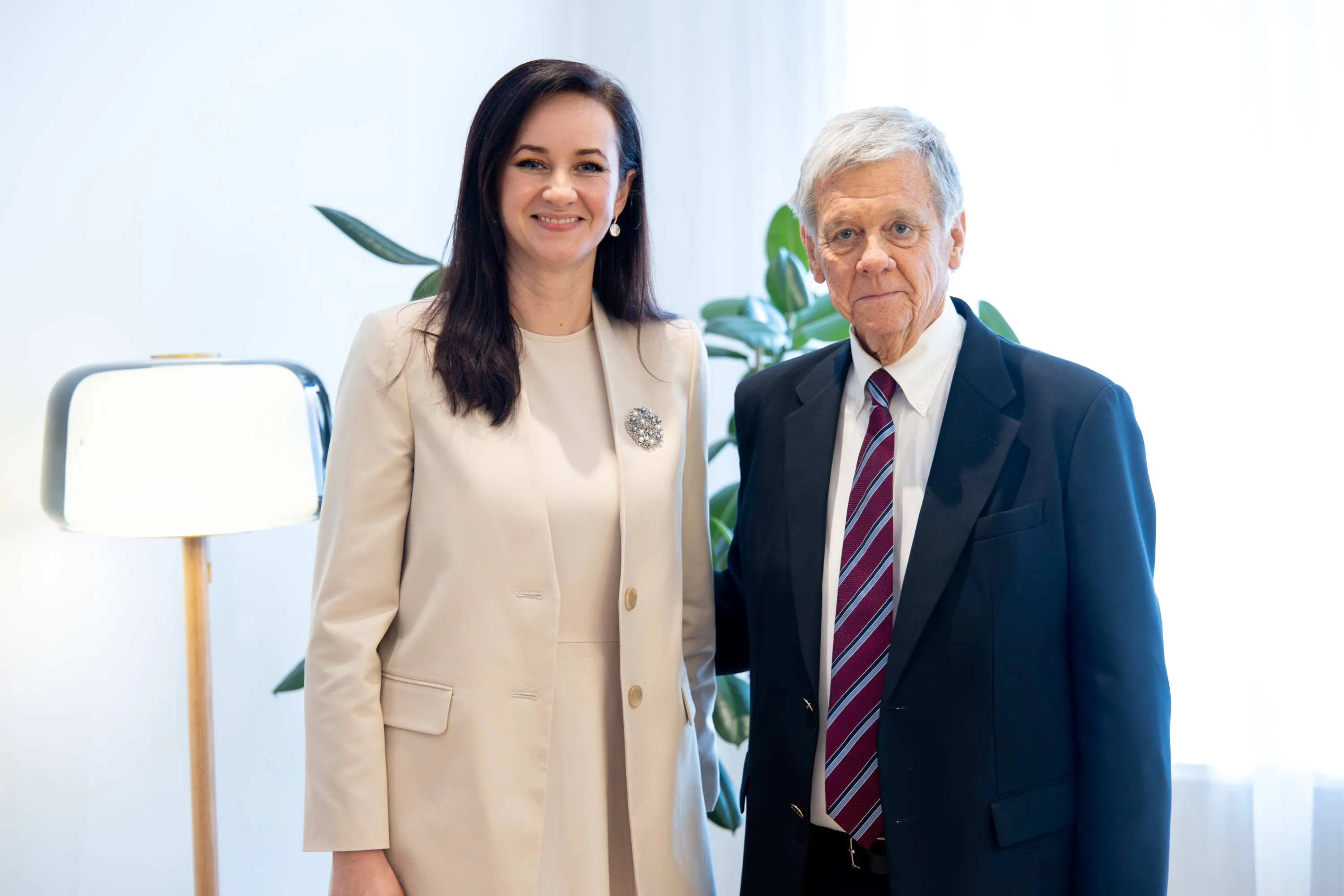 Premjerė susitiko su JAV Prezidento specialiuoju pasiuntiniu / L. Penek / LRVK nuotr.