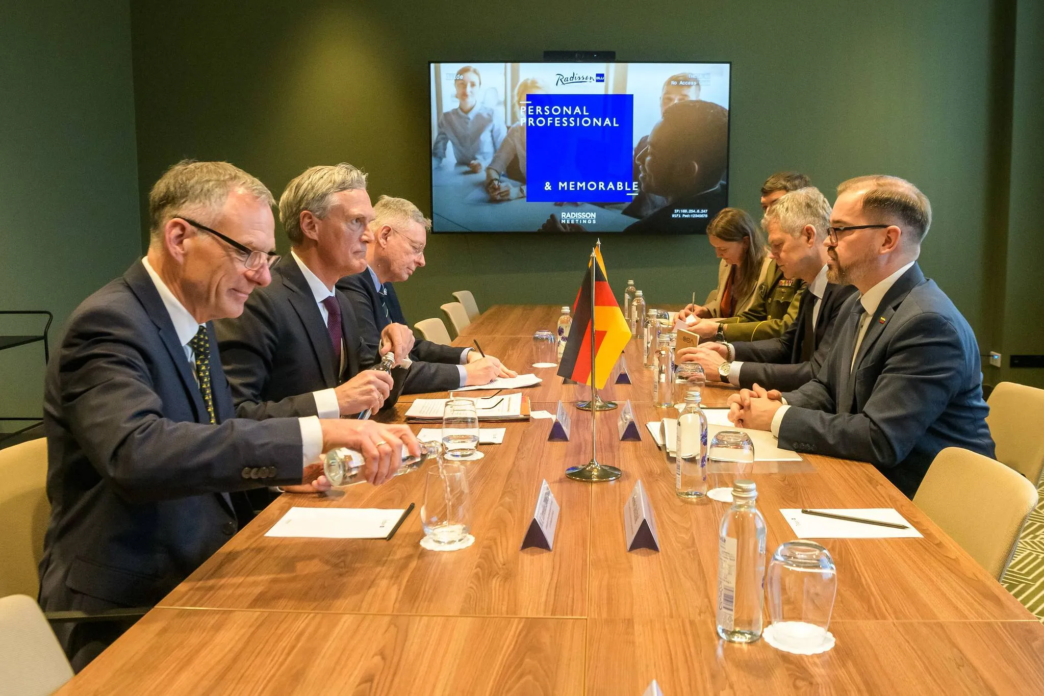 Roberto Kauno ir Detlefo Vėchterio susitikimas