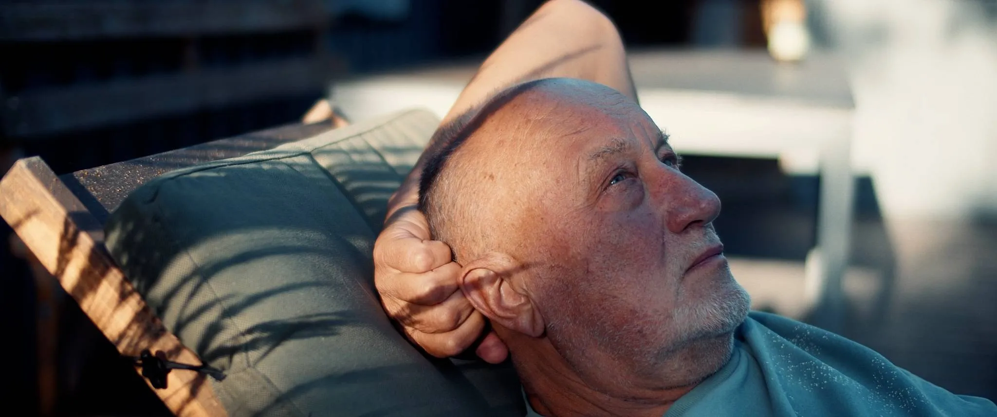 „Romualdas ir jūra“ / Stop kadras