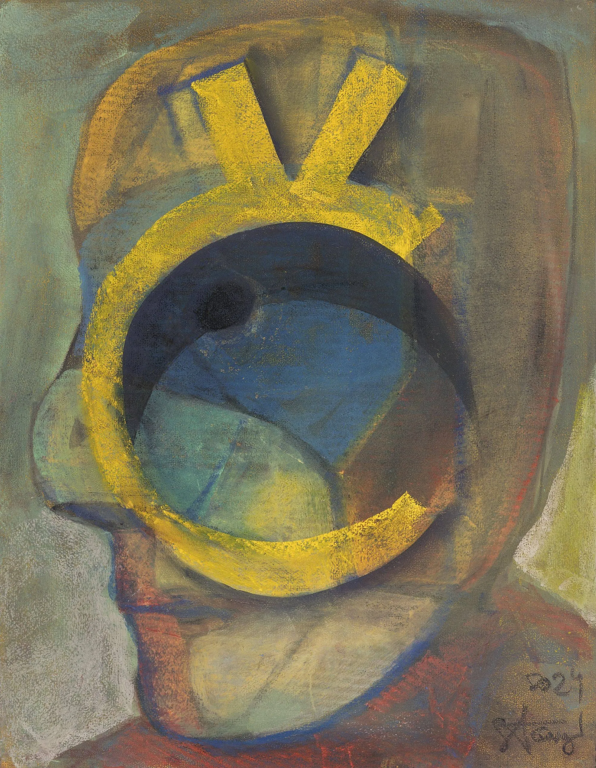 Stasys Eidrigevicius_Geltonas M.K.Č_2024