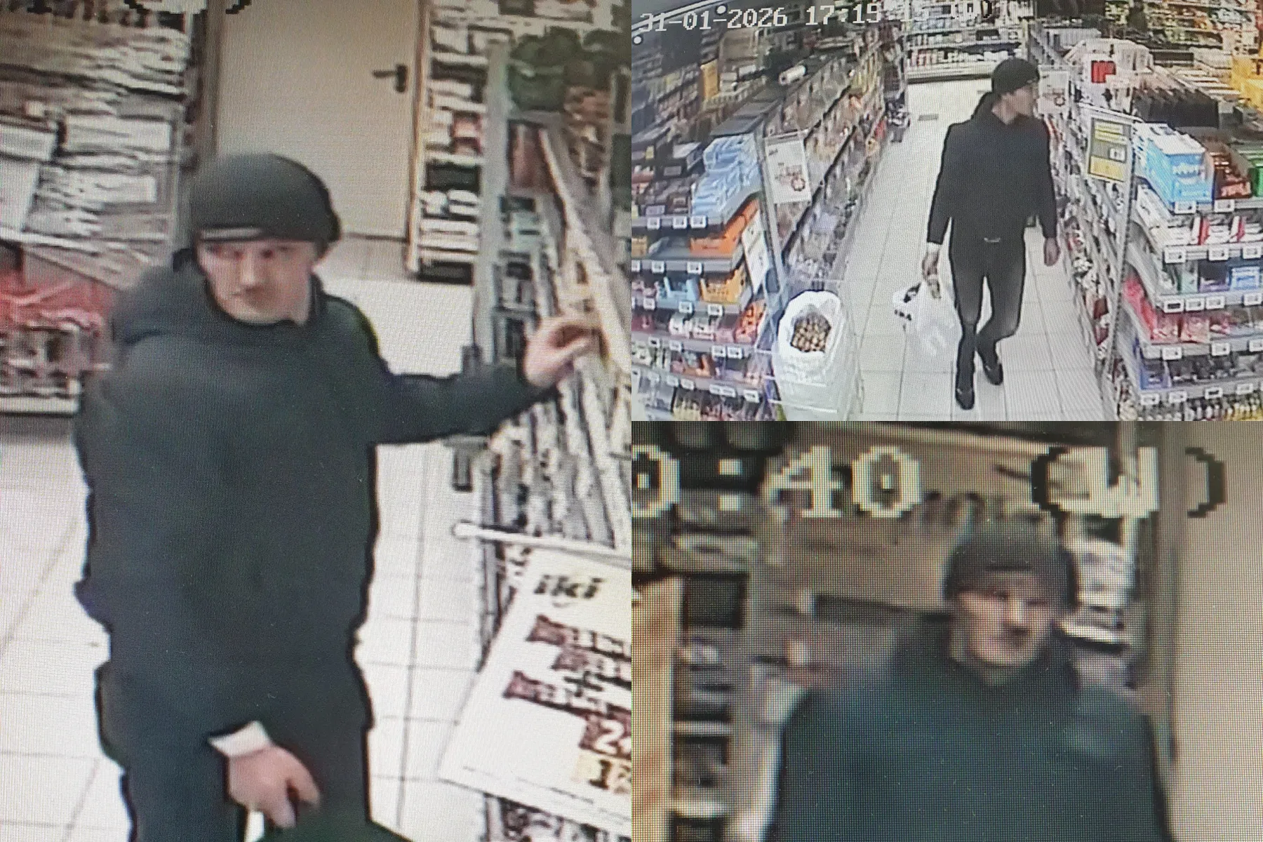 Policija prašo pagalbos atpažįstant asmenį / Kauno apskr. VPK nuotr.