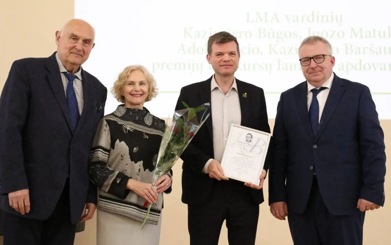 Apdovanotas Renaldas Raišutis