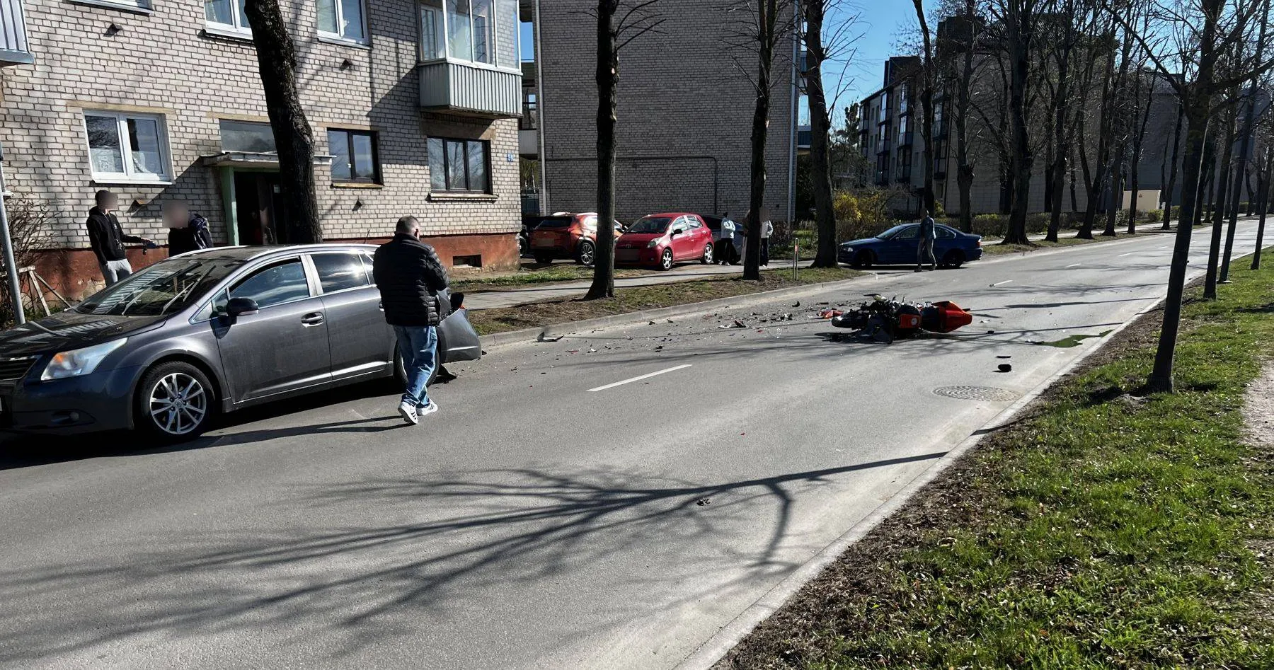 Avarija A. Smetonos alėjoje