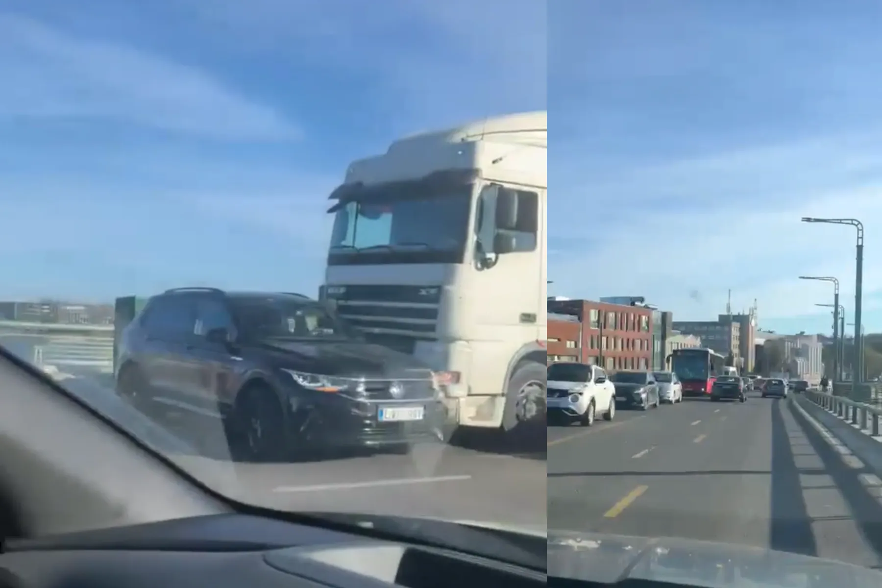 Avarija Kaune / Skaitytojo nuotr.