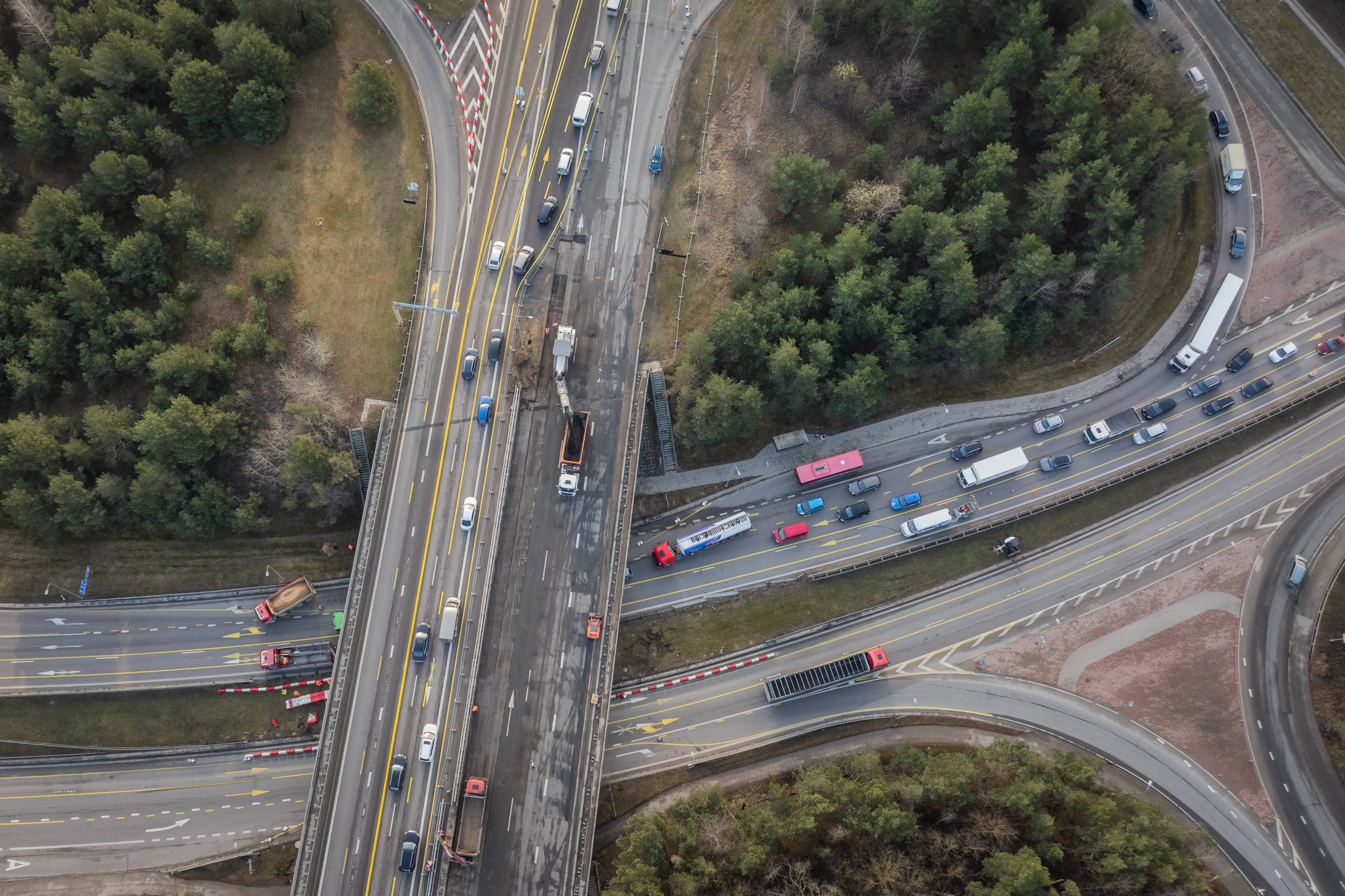 Gariūnų viaduko automagistralėje automagistralių Vilnius–Kaunas–Klaipėda (A1) remontas