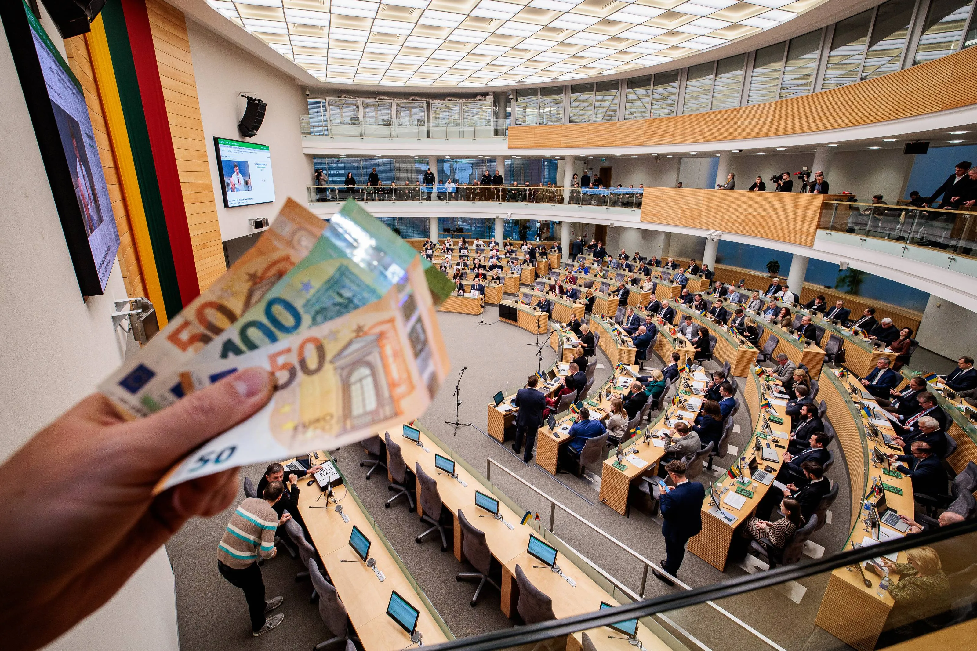 Lietuvos valstybės biudžetas / ELTA / J. Elinsko nuotr.