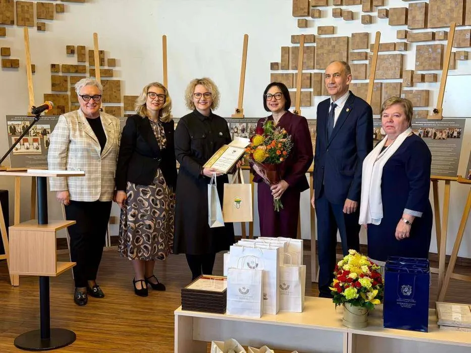 Bendruomenės švyturio apdovanojimas atkeliavo į Ežerėlį / KRS nuotr.