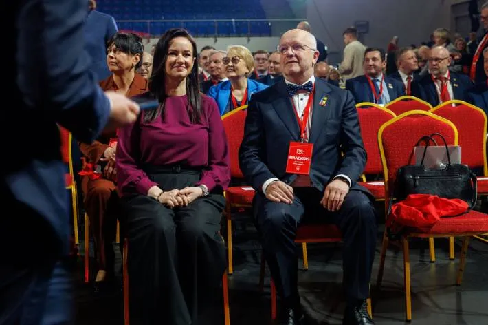 I. Ruginienė, J. Olekas / E. Ovčarenko, BNS nuotr.