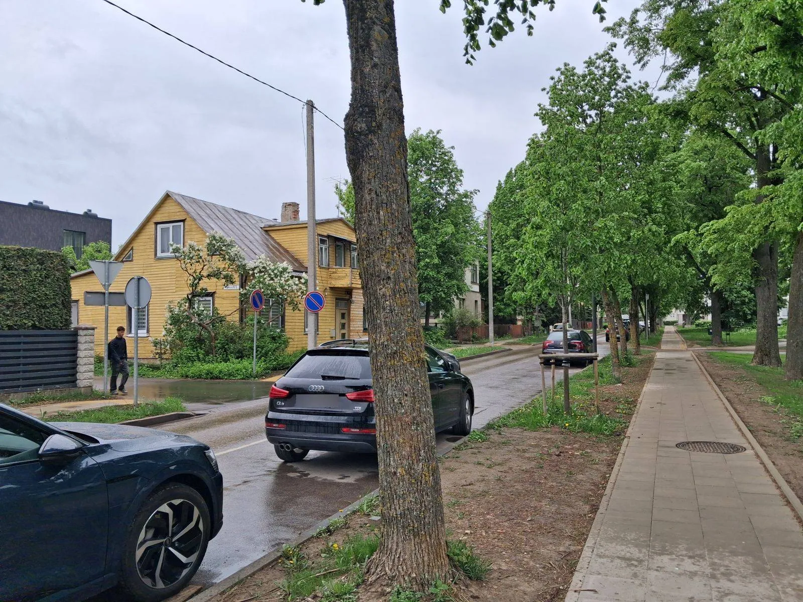Parkavimas Žaliakalnyje / Skaitytojo nuotr.