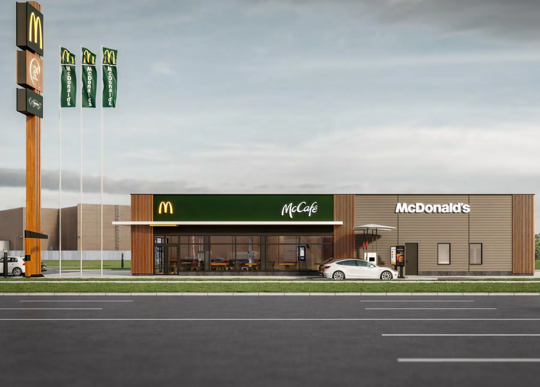 „McDonald's“ Veiverių g. 150B / „Citify“ nuotr.