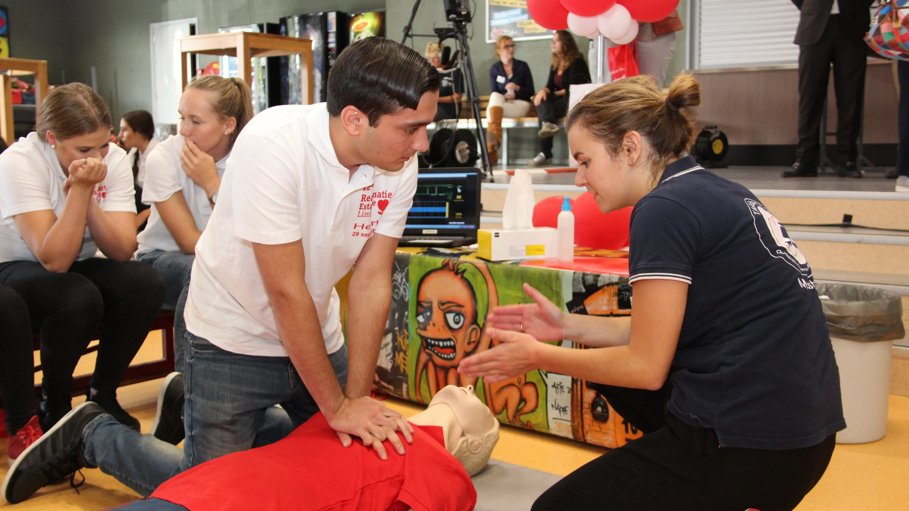 reanimatie estafette