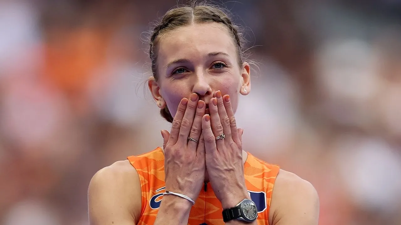 Femke Bol is het snelst op de 400 meter horde