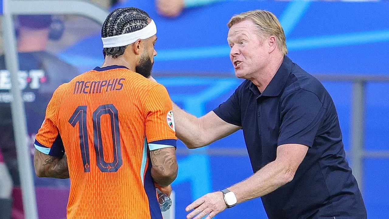 memphis depay ronald koeman