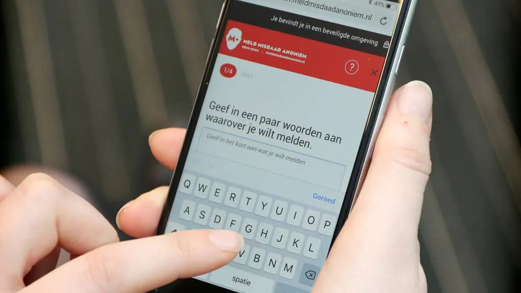 930 meld misdaad anoniem