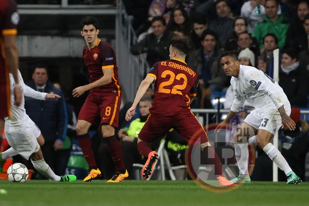 real madrid roma el shaarawy perotti casemiro lr24