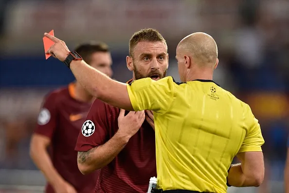 de rossi protesta roma porto