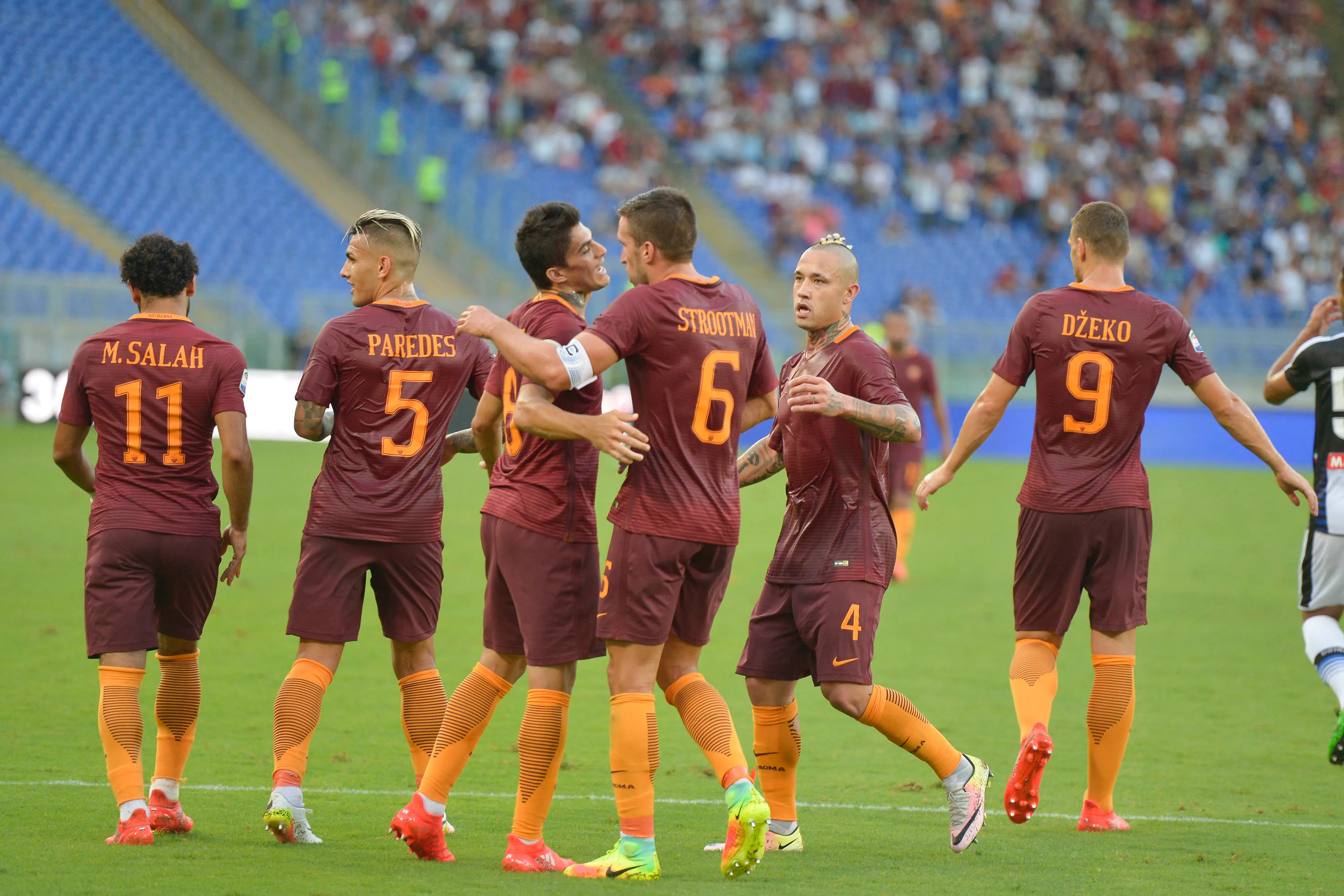roma udinese esultanza