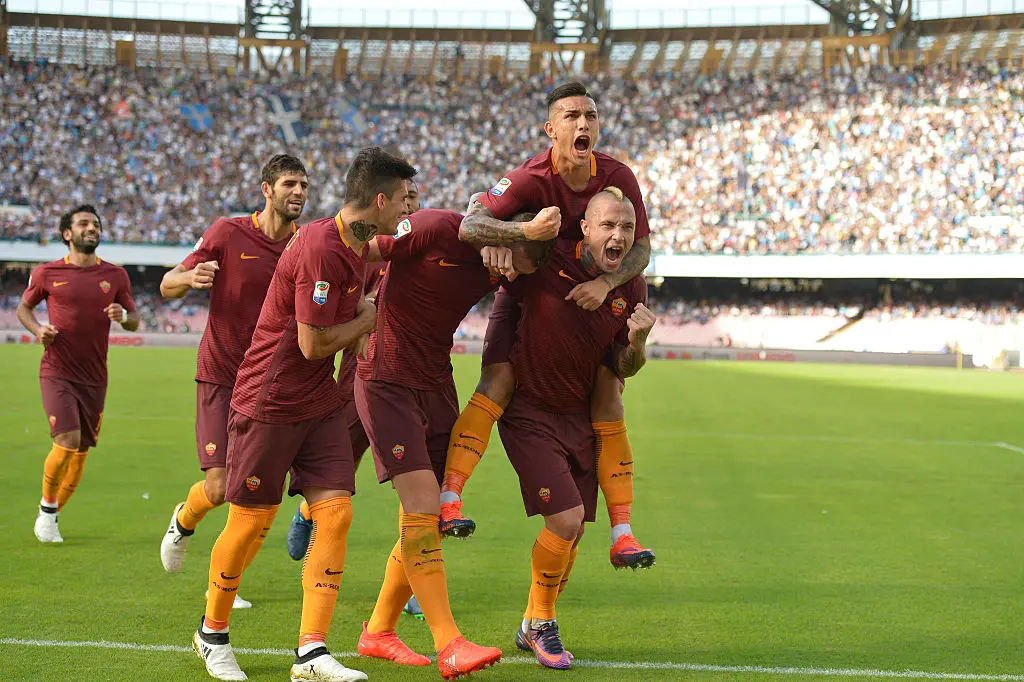esultanza secondo gol dzeko