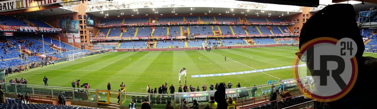 genoa roma marassi panoramica prepartita