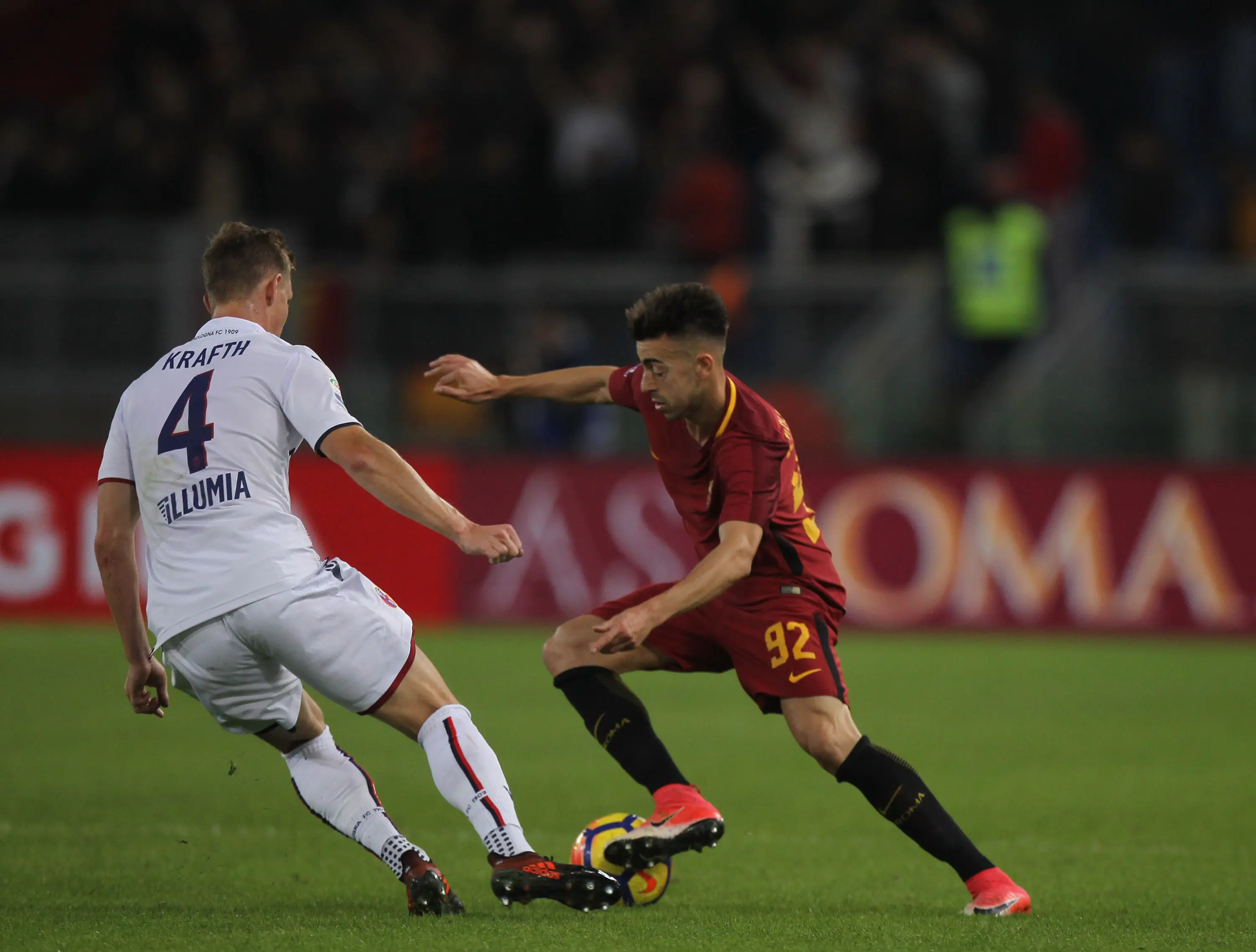 el shaarawy kraft roma bologna 281017